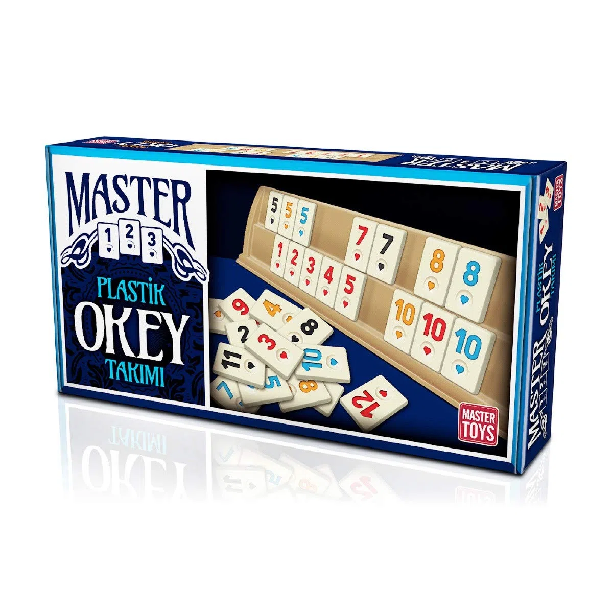 Rummy/Rummikub Gioco da Tavolo/Romme/Okey Set