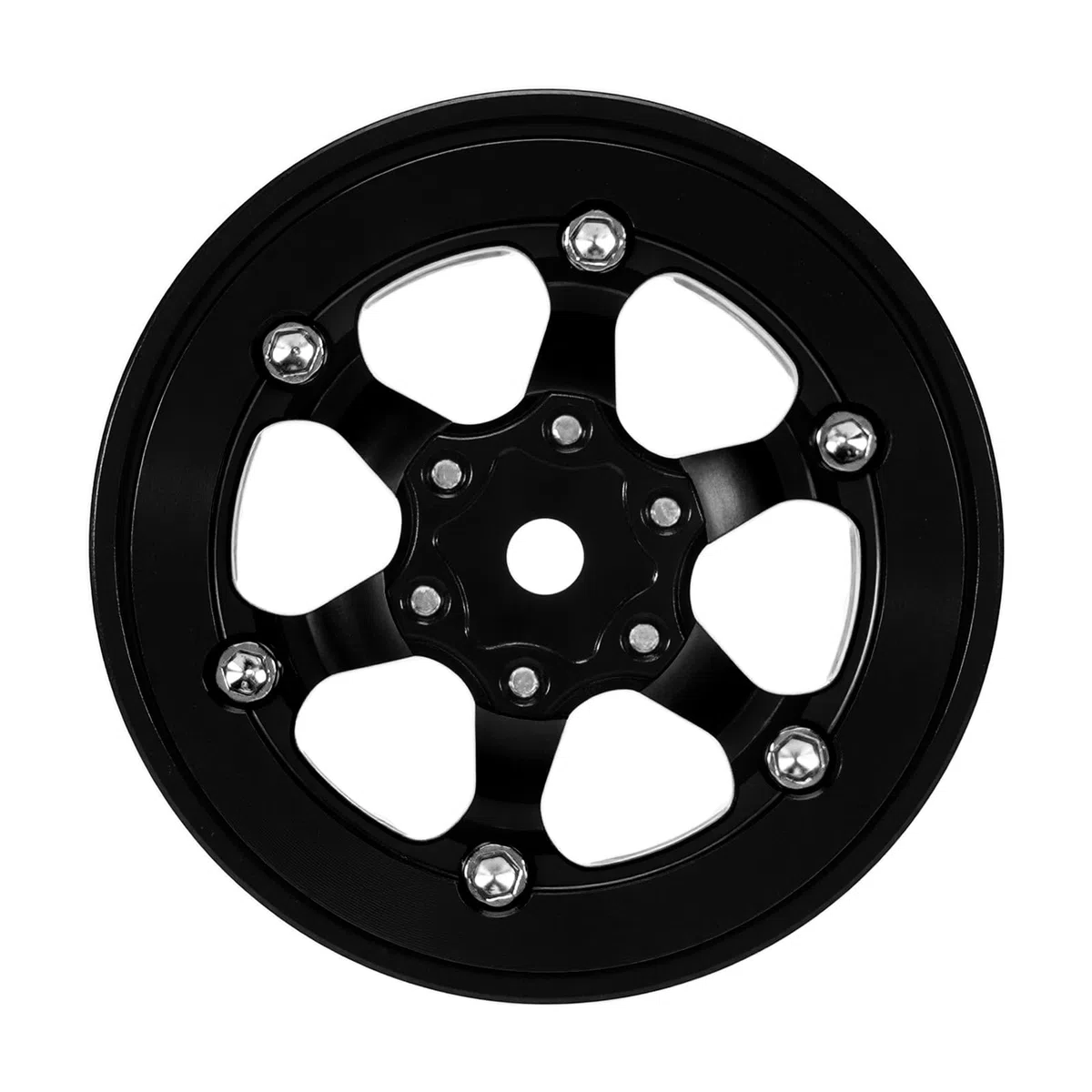 INJORA Cerchi Beadlock 1.3" in Alluminio Offset Negativo -5.25mm per SCX24 TRX4M 1/24 1/18 RC Crawler
