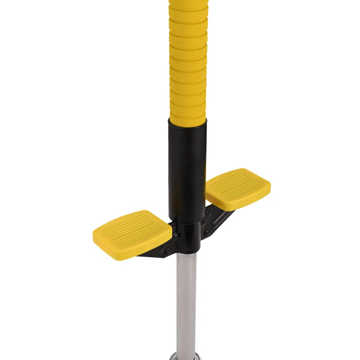 Relaxdays Salterello per Bambini, Pogo Stick, Bastone Salta-Salta, regge 35 kg, Impugnatura Imbottita, Acciaio Inox