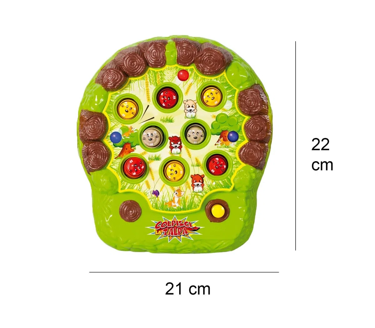 Generico Gioco Cattura La Talpa Acchiappa Talpa con Luci e Suoni Gioco Martello Giocattolo Elettronico Arcade Interattivo Colpisci Le Talpe