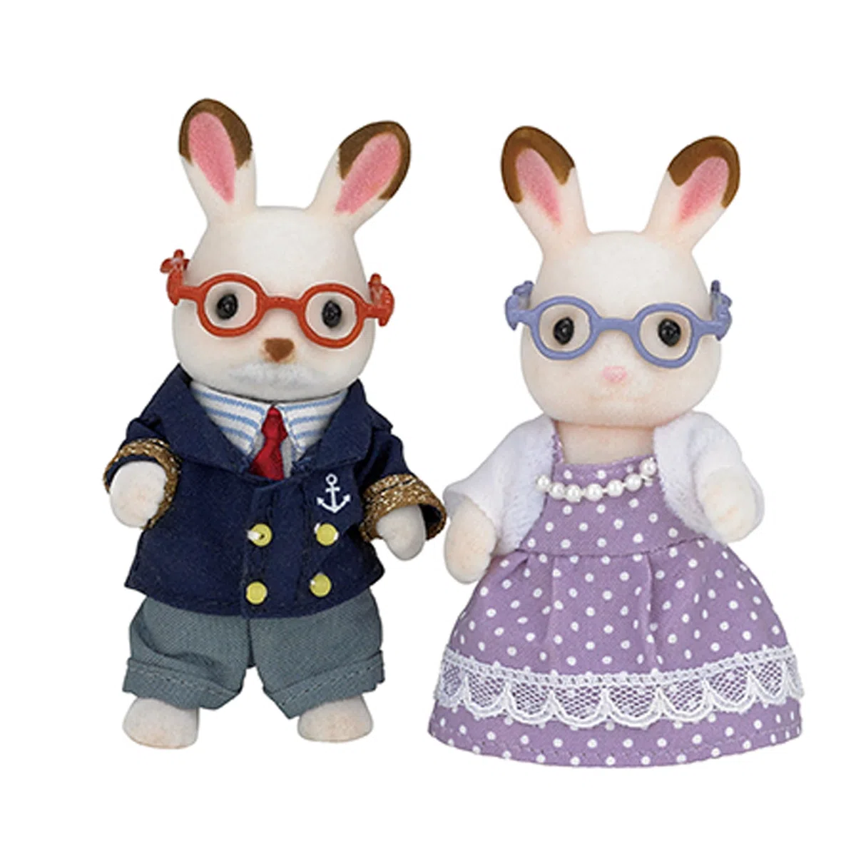 Sylvanian Families - 5190 - Nonni Coniglio Cioccolato, Multicolore