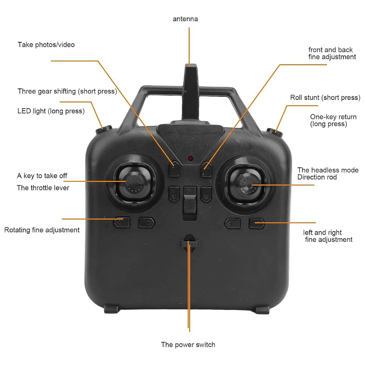 Kit Mini Drone telecomandato Kit Telaio Mini Drone telecomandato Quadcopter Kit Fai da Te per assemblaggio Drone telecomandato