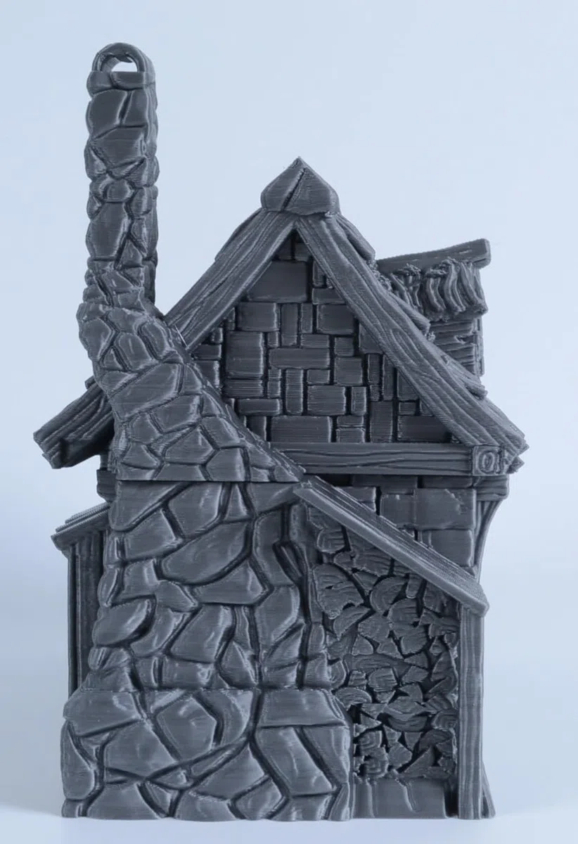 Casa medievale, 28 mm, modello di casa medievale per tavoletta e terreni RPG