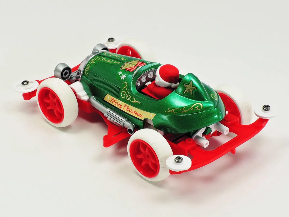 Tamiya Mini 4WD Babbo Natale 95678 - Automobile, Mini 4WD, Giocattolo, Bambini, Ragazzo, Unisex