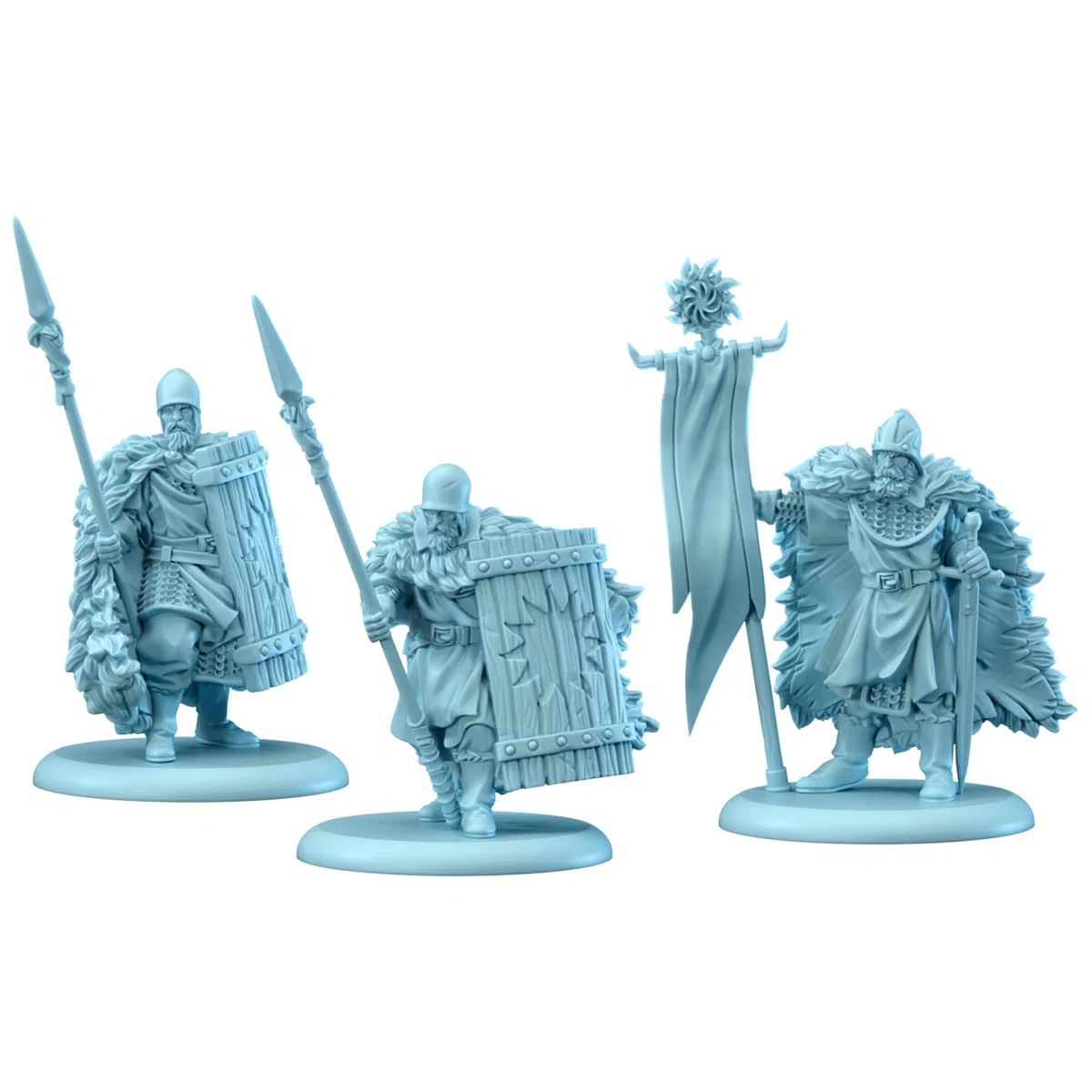 CMON A Song of Ice and Fire Tabletop Miniatures Karstark Spearmen Strategy Game for Teens and Adults Ages 14+ 2+ Players Average Playtime 45-60 Minutes Made by, (SIF114)