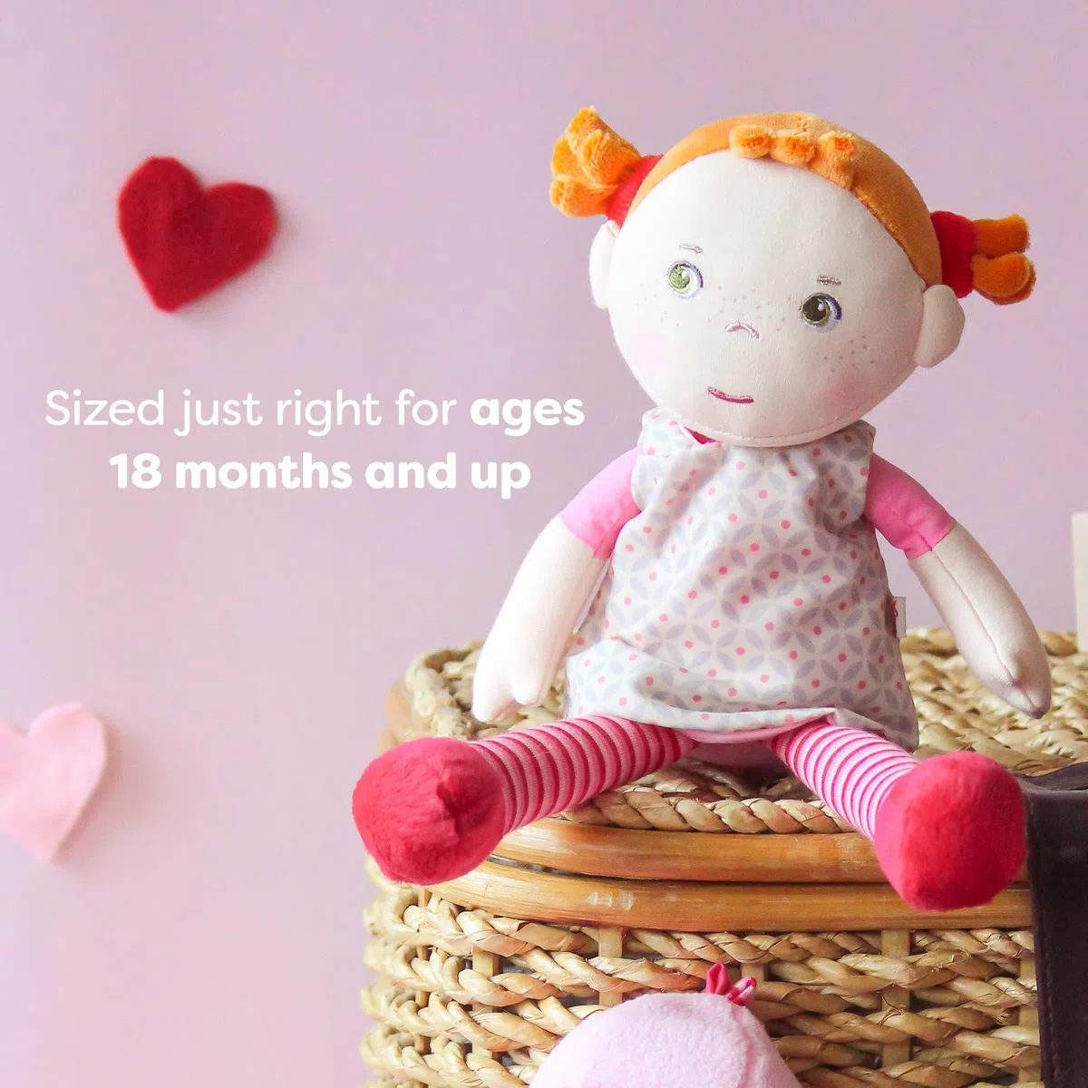 HABA 303730 Snug up Doll Roya - 25 cm - for Ages 18 Months and Up