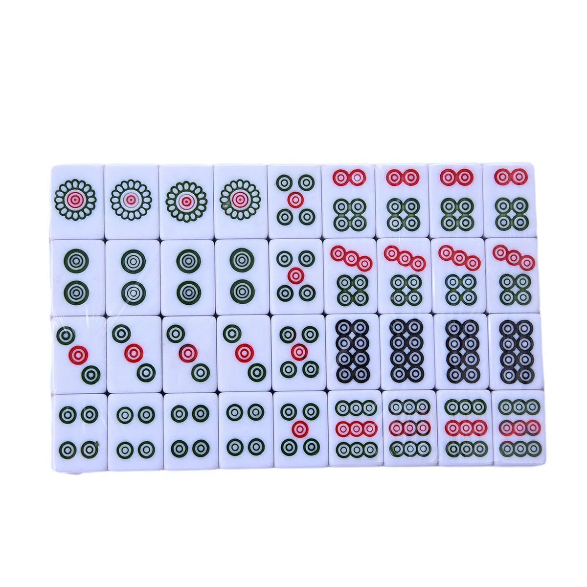 Mahjong Gioco da Tavolo, Gioco, Mahjong Bandiere, Giochi Tradizionali Cinesi Set di Giochi Mahjong, 144 Piastrelle Rosa incise, Regali in Stile Cinese per Giochi di società