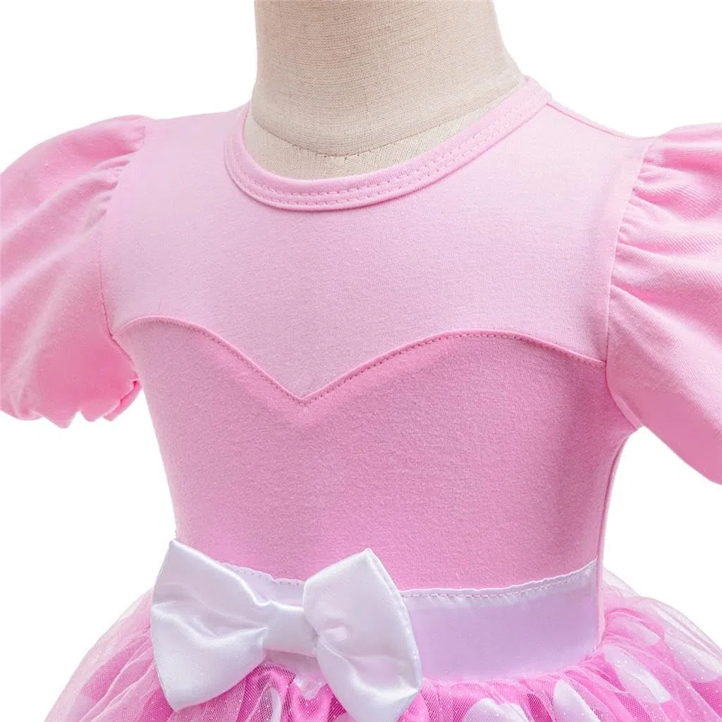 Lito Angels Vestito Bebè Principessa, Set Pagliaccetto Tutina per Bimba Neonata con Fascia, Costume Outfit a Tema Fiaba per Carnevale Bambina 0-24 Mesi