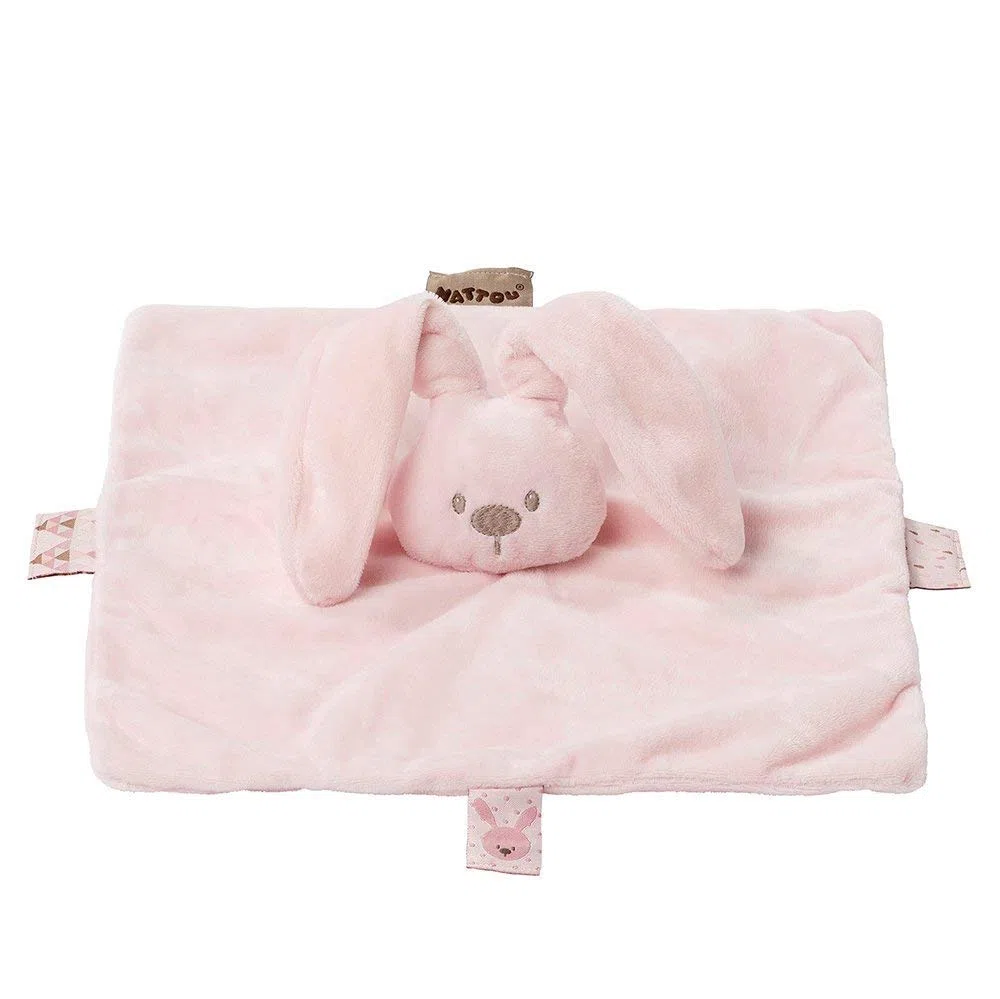 Nattou 878067 - Doudou Coniglietto Lapidou, Rosa