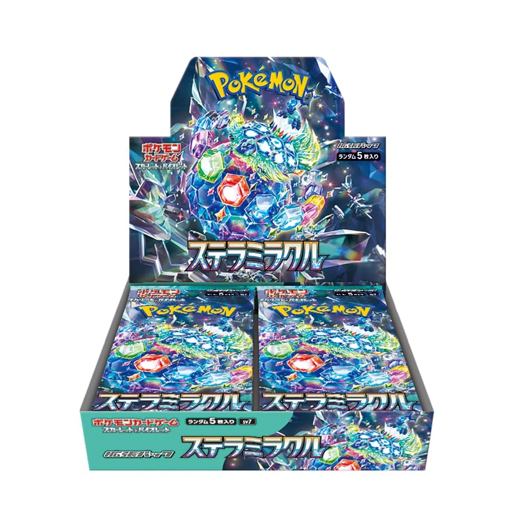 Pokémon Card Game Stellar Miracle Box Scarlet & Violet Bustine di espansione (lingua italiana non garantita)
