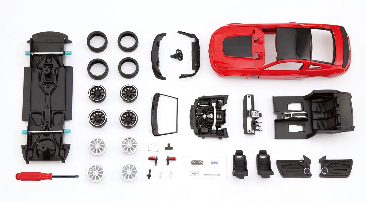 Tobar - Modellino da Costruire, Ford Mustang Boss 302, Special Edition, Scala 1:24