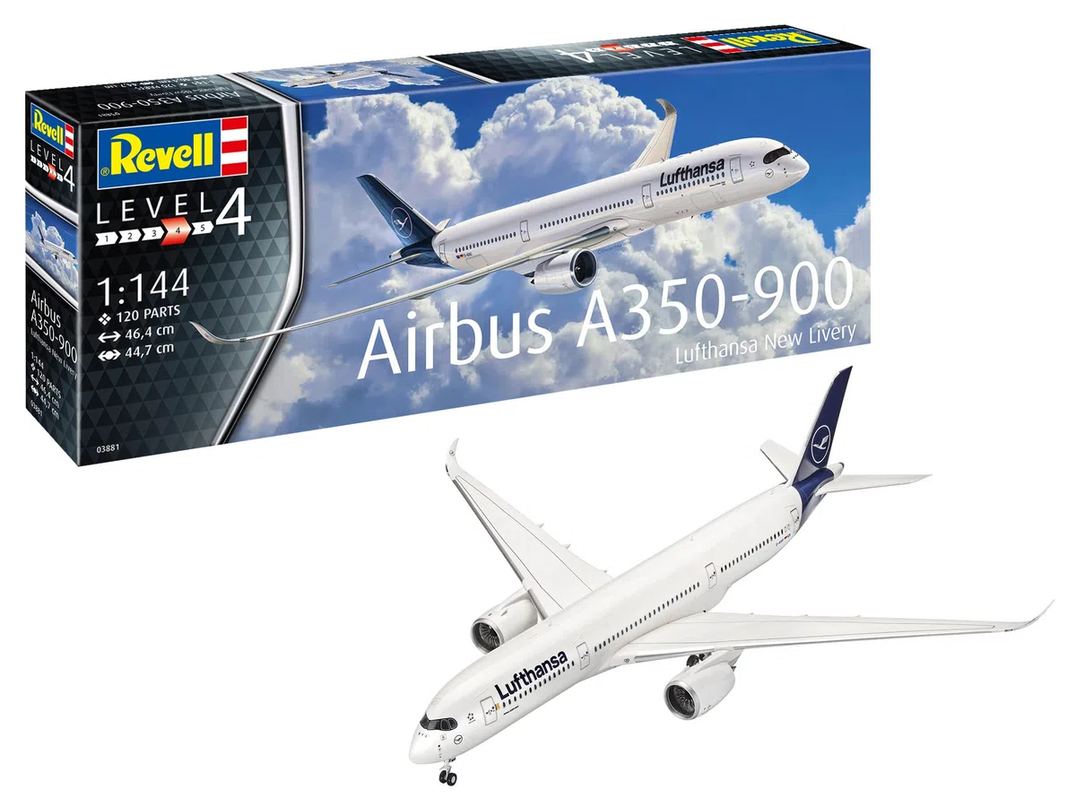 Revell - 03881 Airbus A350-900 Lufthansa New Li