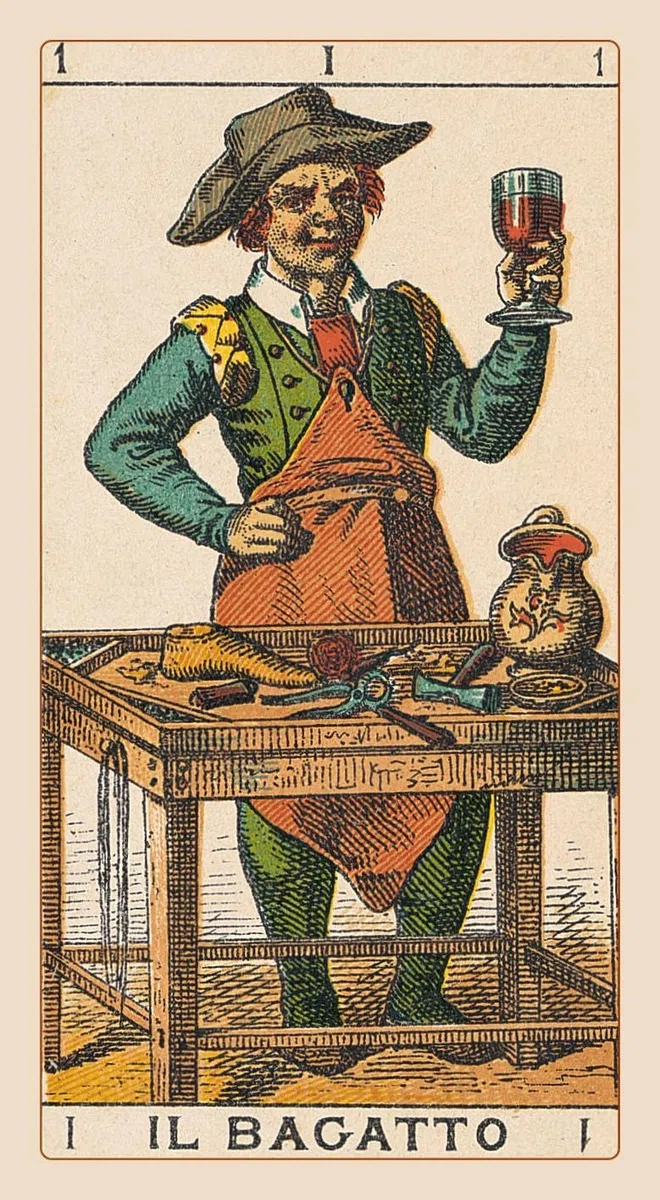Antichi tarocchi italiani: 78 carte. Ancient Italian Tarot: 78 full colour tarot cards