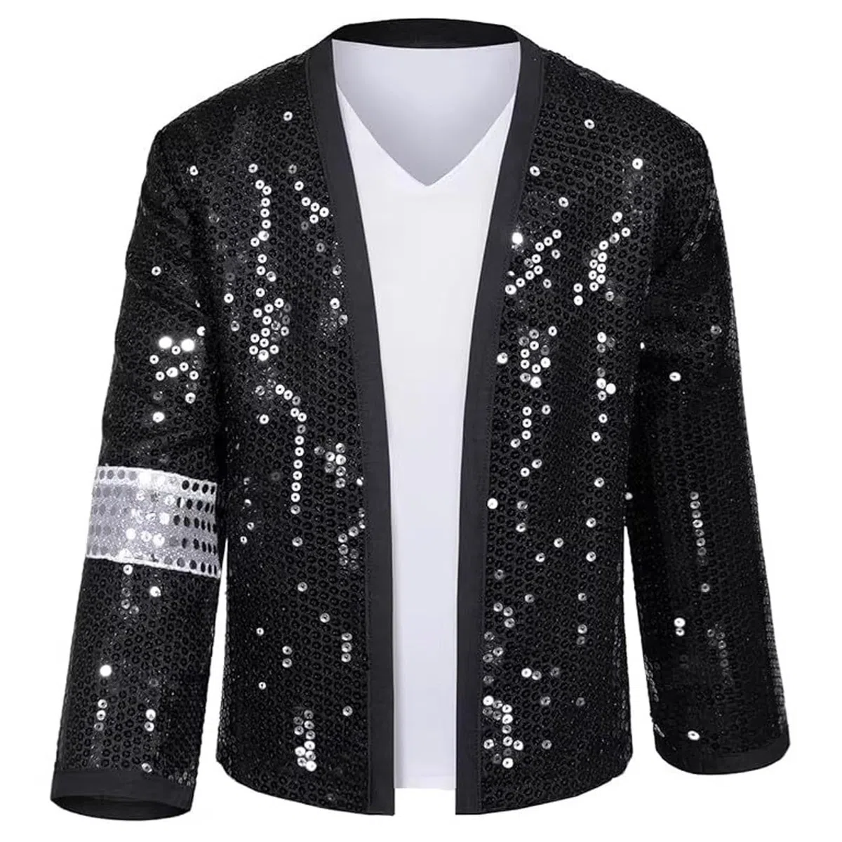 Generico Accessori per costume da pop star per bambini, ballerini anni '80, set cosplay con jazz, discoteca, pop star, costume per la Giornata mondiale del libro