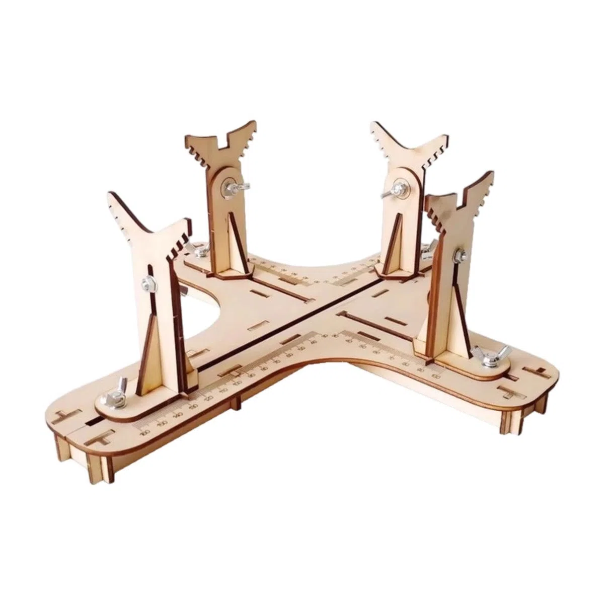 Supporto Portatile per Modelli di Aeroplani, Supporto per La Costruzione per Modellismo, Progettato per Aiutare a Dipingere E Invecchiare I Modelli di Aeroplani, 32 Cm X 30 Cm X 12