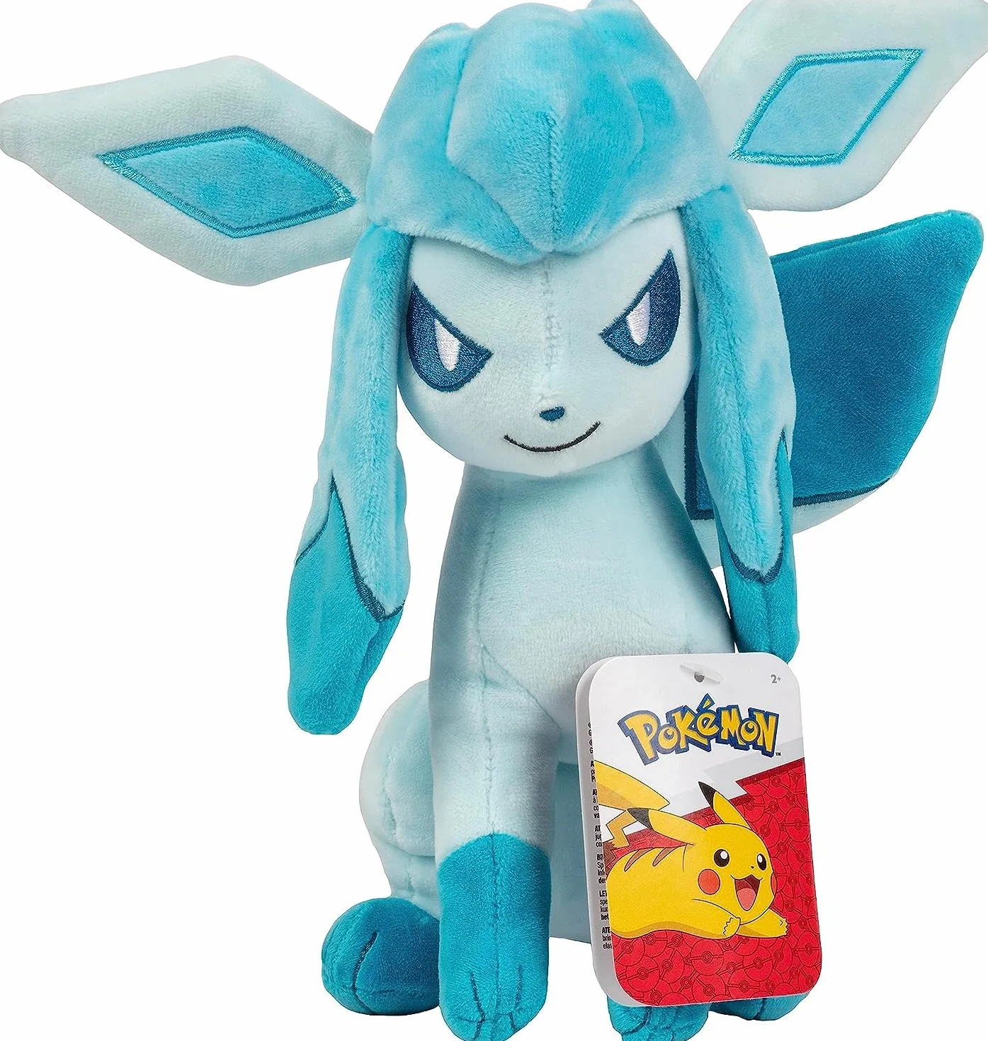 Pokémon Peluche Glaceon 20 cm - Pupazzi Nuova Ondata 2022 – Peluche Autentici Ufficiali Giocattoli