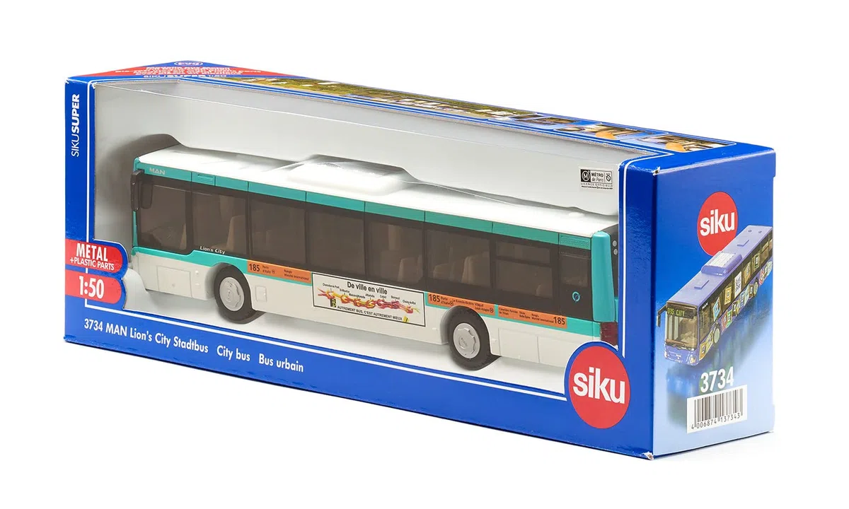 siku 6509, Set da Assemblare Style my siku, VW T5 "Astronauta", Auto Giocattolo, Metallo/Plastica, Blu, Incluso Foglio con Adesivi per un Design Personalizzato, Portellone Posteriore Apribile