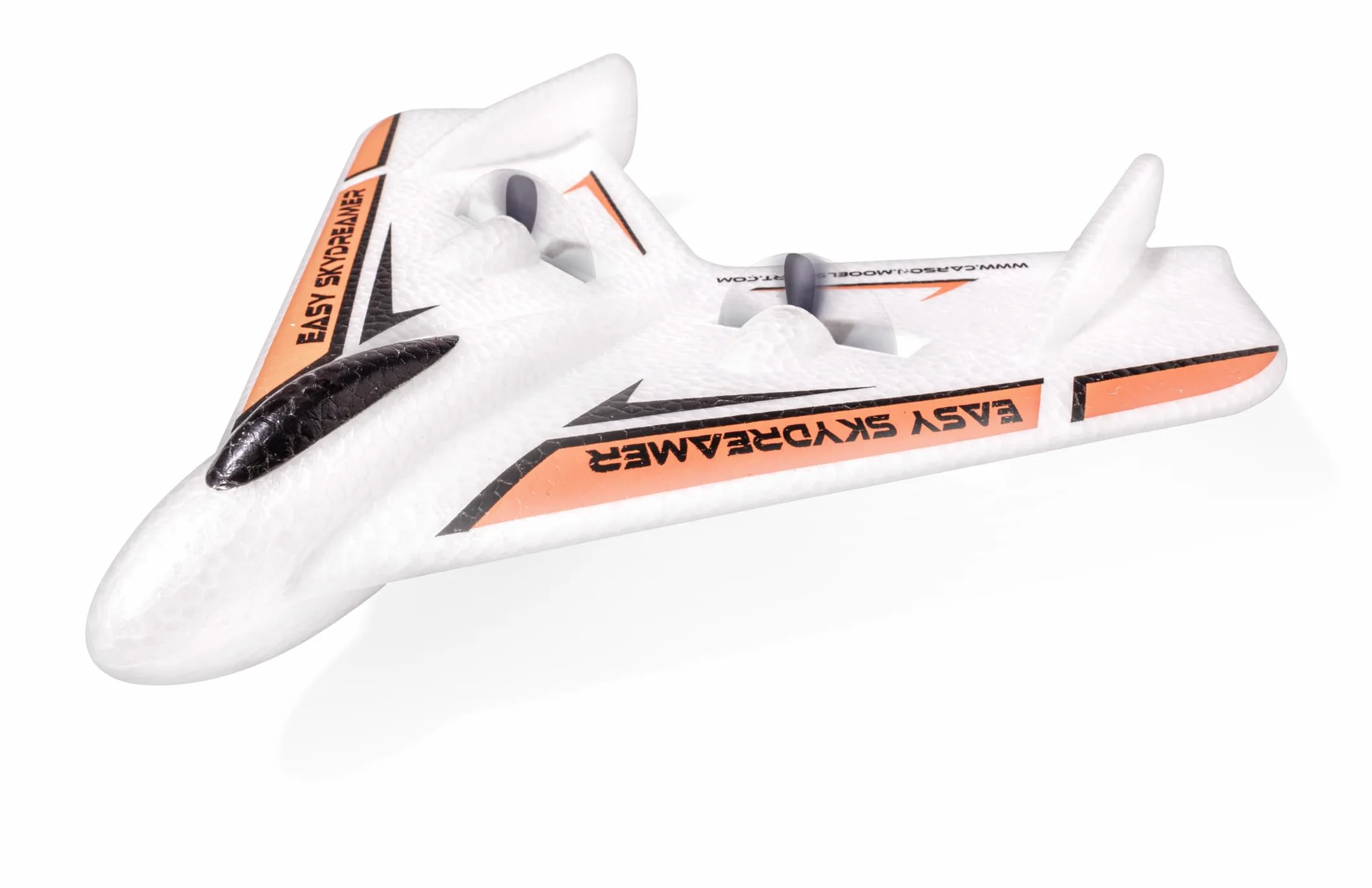 Carson 500505036 Easy Skydreamer 2.4G 100% RTF arancione - aeromodello telecomandato, aereo RC, robusto modello RTF (Ready to Fly) per principianti, incluse batterie e telecomando