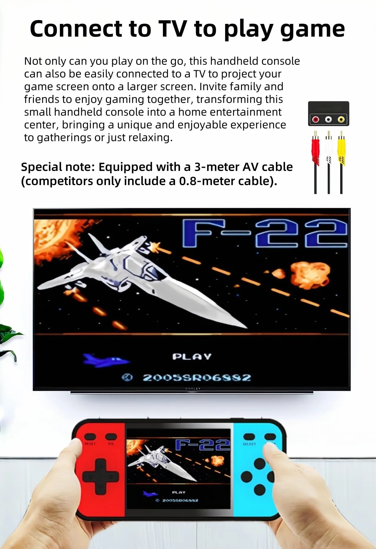 JXD 3.0" Mini Console per Videogiochi Retrò con 240 Giochi Si Collega Alla TV Gioco Portatile per Bambini Puzzle Giocattolo Regalo di Natale/feste Indispensabile per Viaggi e Tempo Libero
