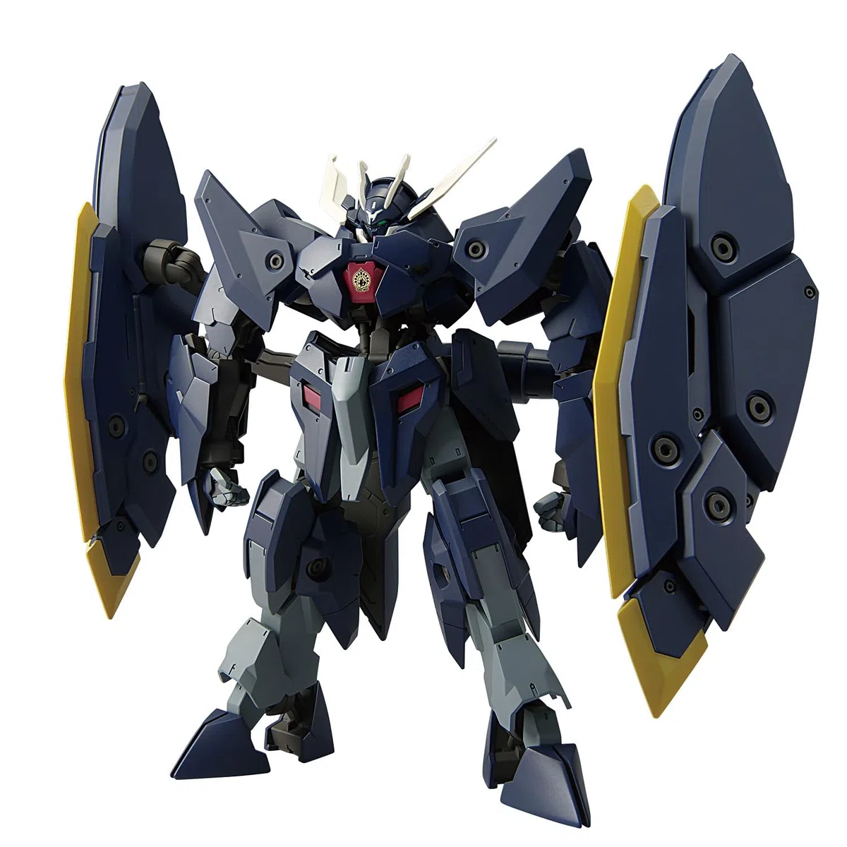 Bandai Spirits HG Mobile Suit Gundam Gundam Zagan - Tuta per orfani a sangue di ferro, scala 1:144, modello in plastica con codice colore