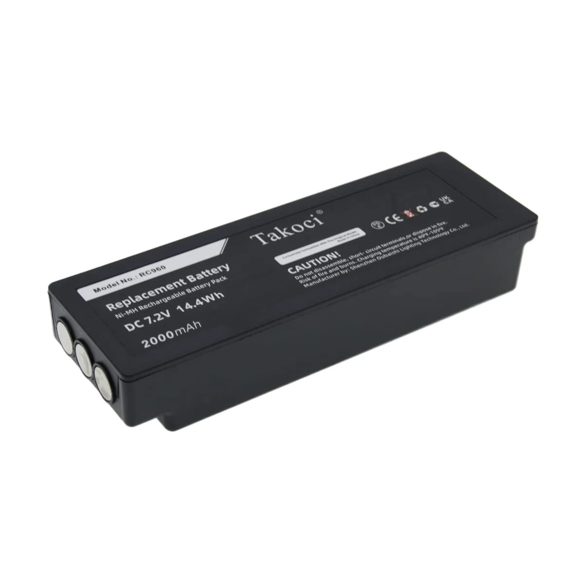 Batteria di ricambio per Scanreco RC400 RC590 RC960 RSC7220 RSC7230 1026 13445 16131 17162 592 IM6024 RSC7220 16131 BS590 Cifa EA25125125125122512 Gru radiocomando 790 960 7,2 V 2000 mAh