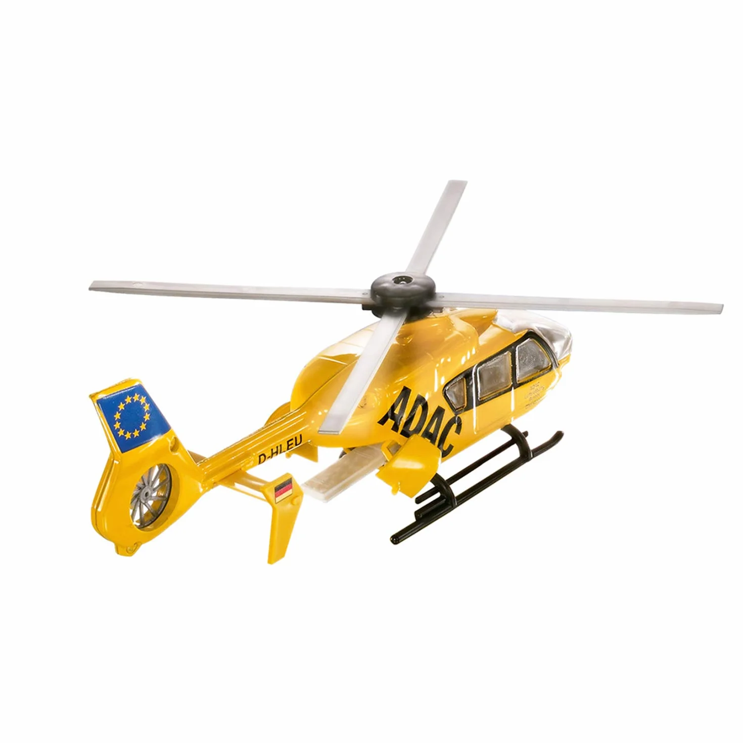 Siku 2539, Elicottero di soccorso, 1:55, Metallo,Plastica, Giallo, Rotori mobili