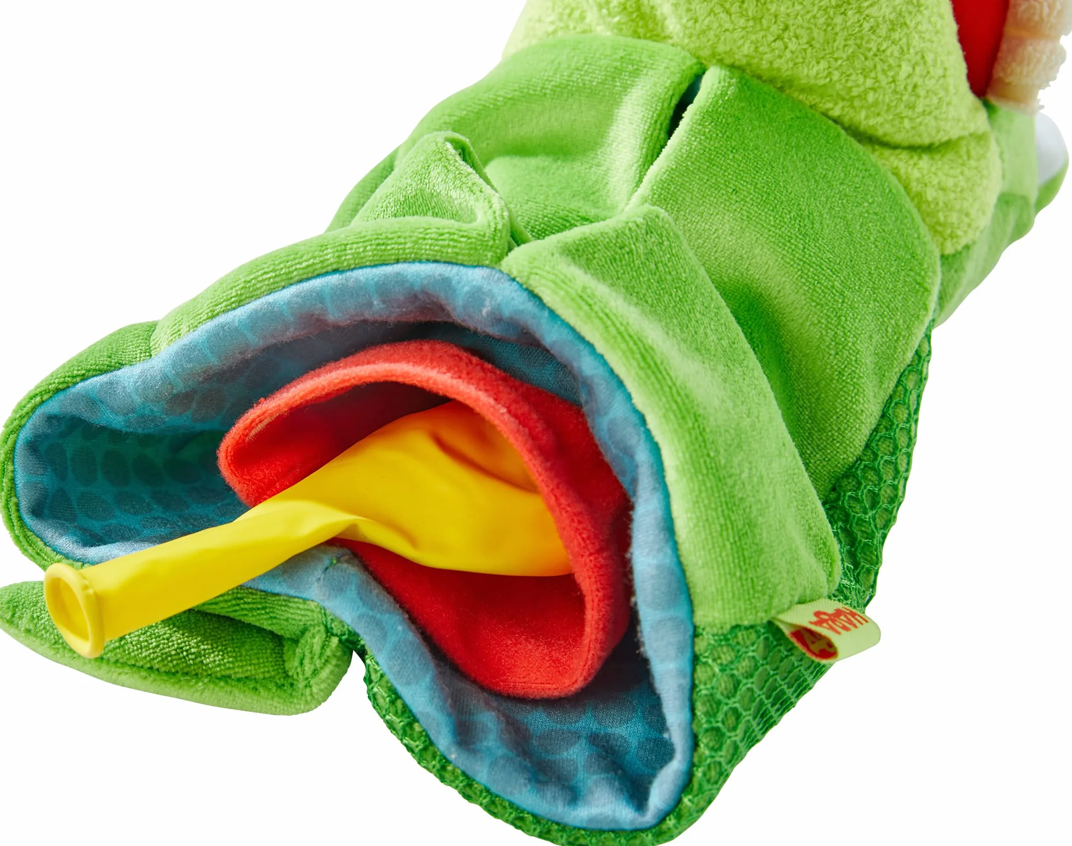 HABA 306255 - Manichino onnivoro Coccodrillo, a Partire da 1,5 Anni