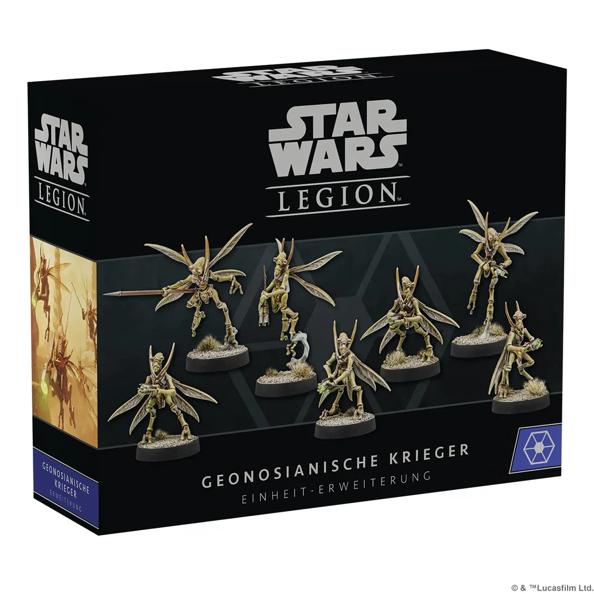 Atomic Mass Games, Star Wars: Legion – Guerriero geonosiano, Espansione unità, Tabletop, 2 giocatori, dai 14+ anni, 120-180 minuti, Tedesco