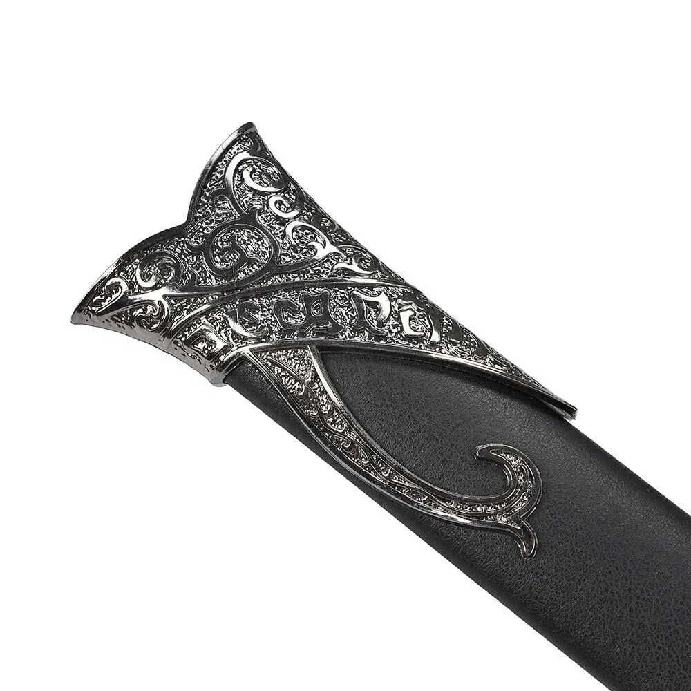 57 SPECIAL REPLICAS Spada replica 62 cm in legno di bambù – Decorazione fatta a mano per gli appassionati di LOTR – Esclusivo pezzo da collezione con fodero – Bilbo Baggins Sting JT10712BK