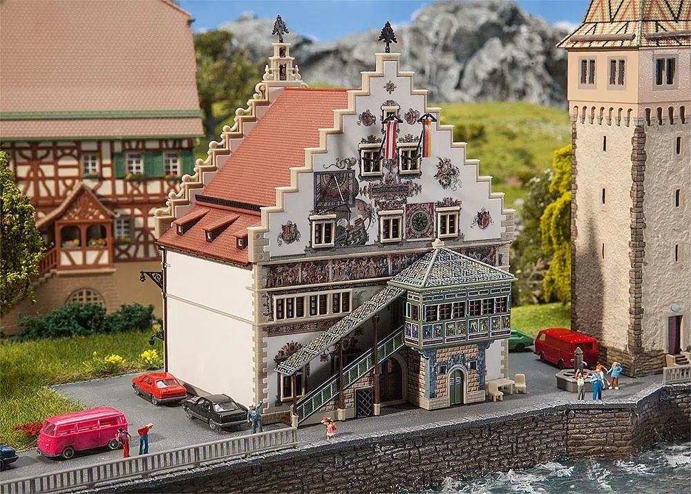 Faller fa232299 – Altes Rathaus Lindau, Accessori per Il Modello ferrovia, Costruzione