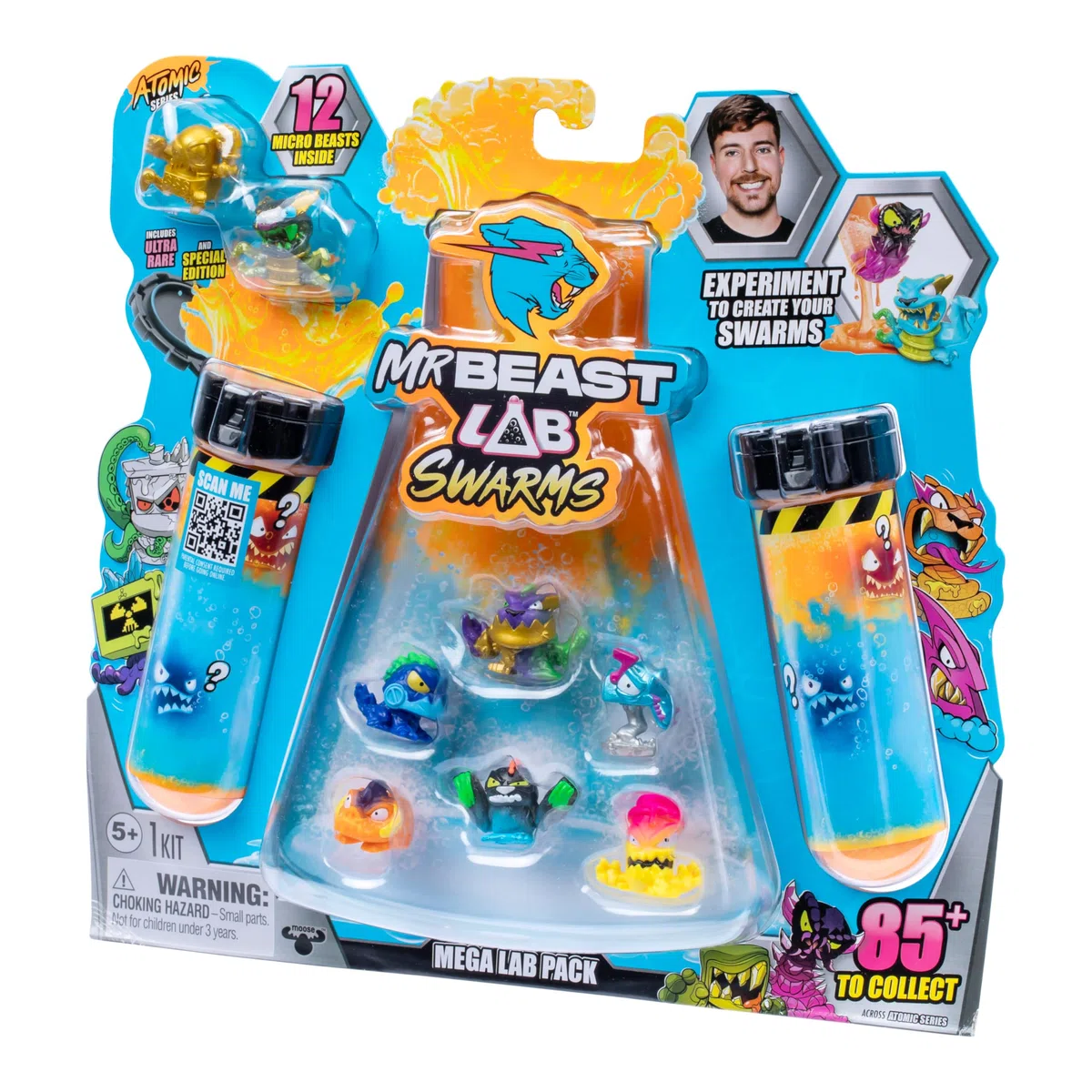MRBEAST LAB Swarms Atomic Series - Confezione da 12 pantere notturne