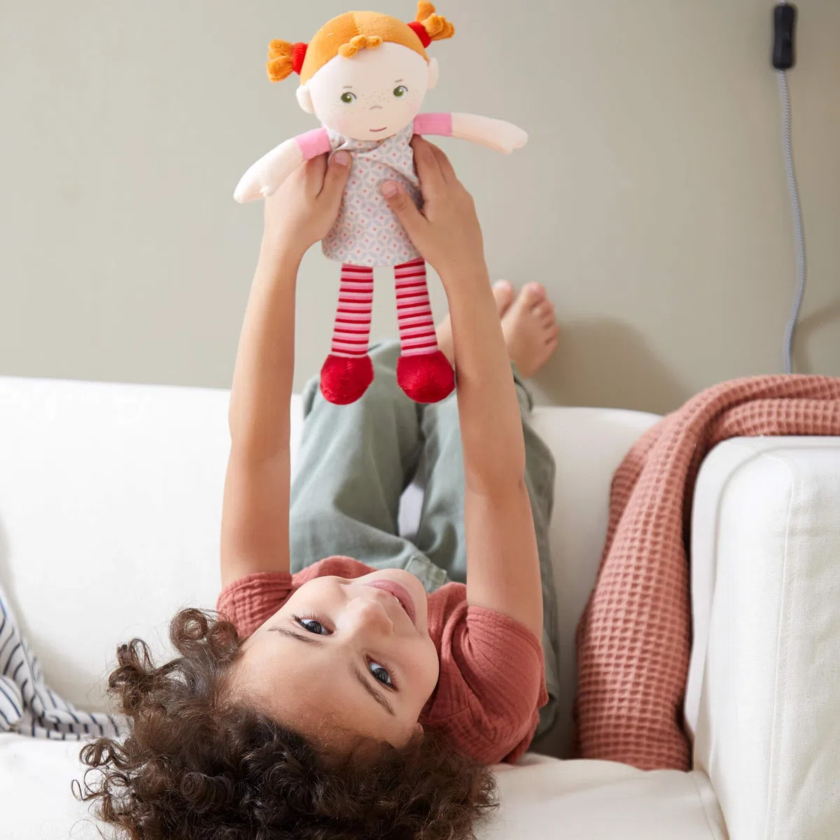 HABA 303730 Snug up Doll Roya - 25 cm - for Ages 18 Months and Up