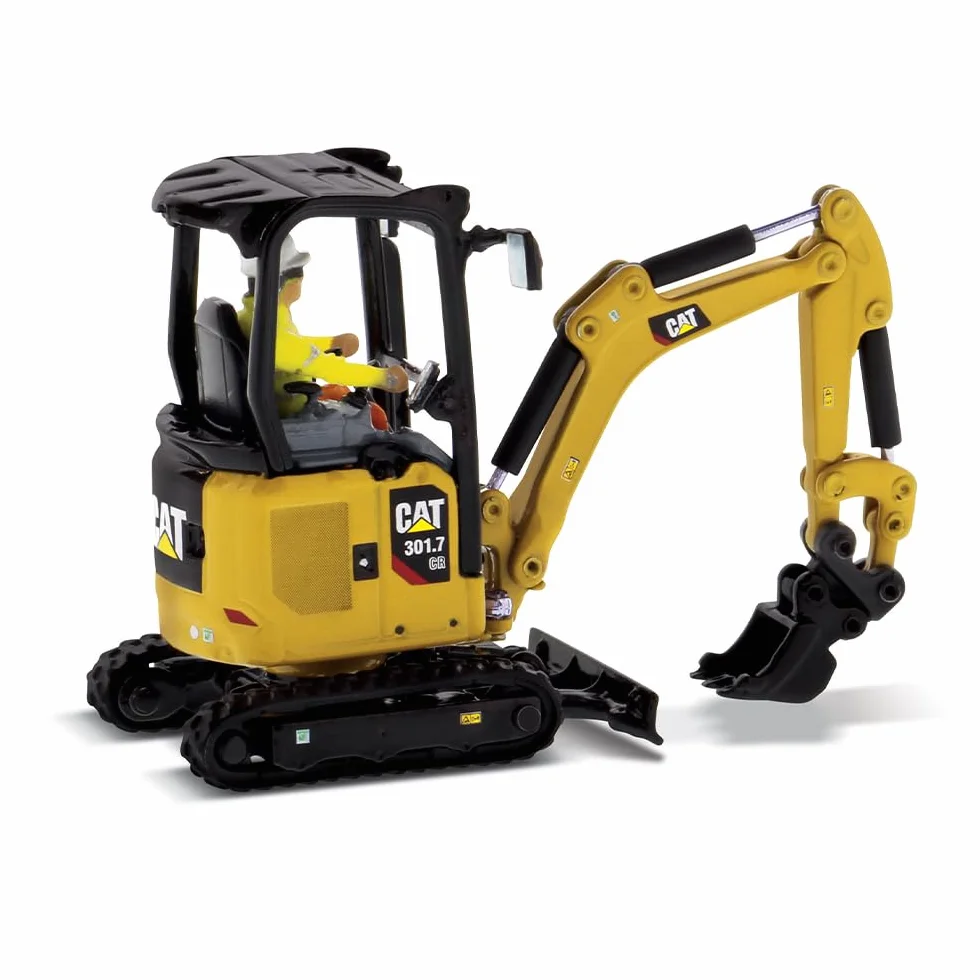 Diecast Masters 85597 - Miniescavatore Caterpillar 301.7, scala 1:50, circa 7,1 x 2,8 x 4,7 cm, dai 14 anni in su