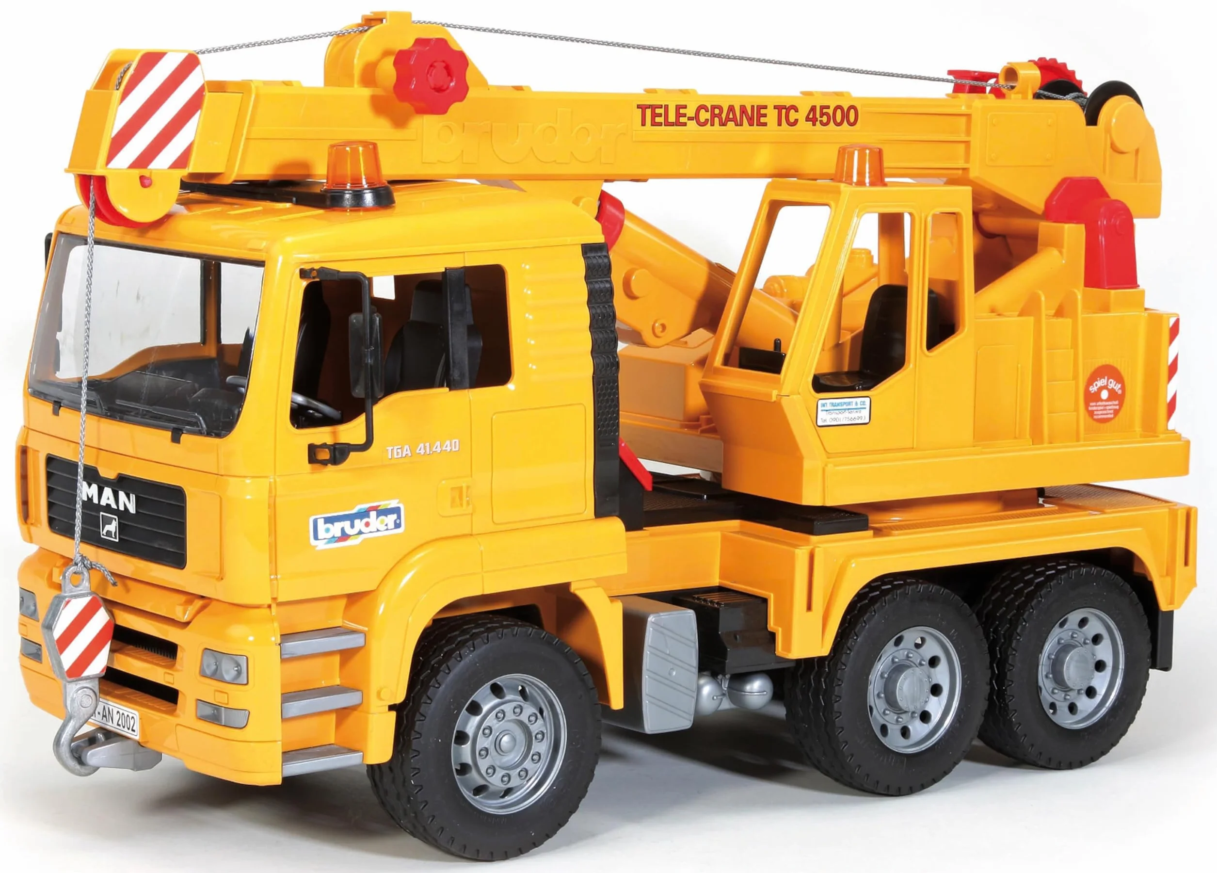 bruder 02754 - MAN TGA Kran LKW, camion, autocarro, autogru, veicolo da costruzione