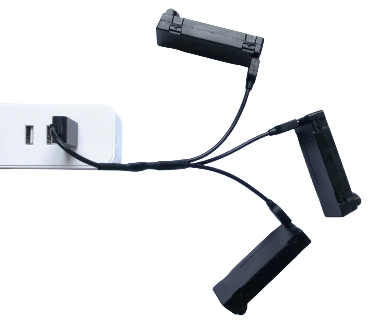 Batteria Ricaricabile da 3.7V 1800mAh per E88 E88PRO E99 E99PRO E525 P1 P5 K3 P15 P15PRO LS-S1S A88 Drone Batteria Quadcopter Batteria con cavo di ricarica USB (3 pezzi)