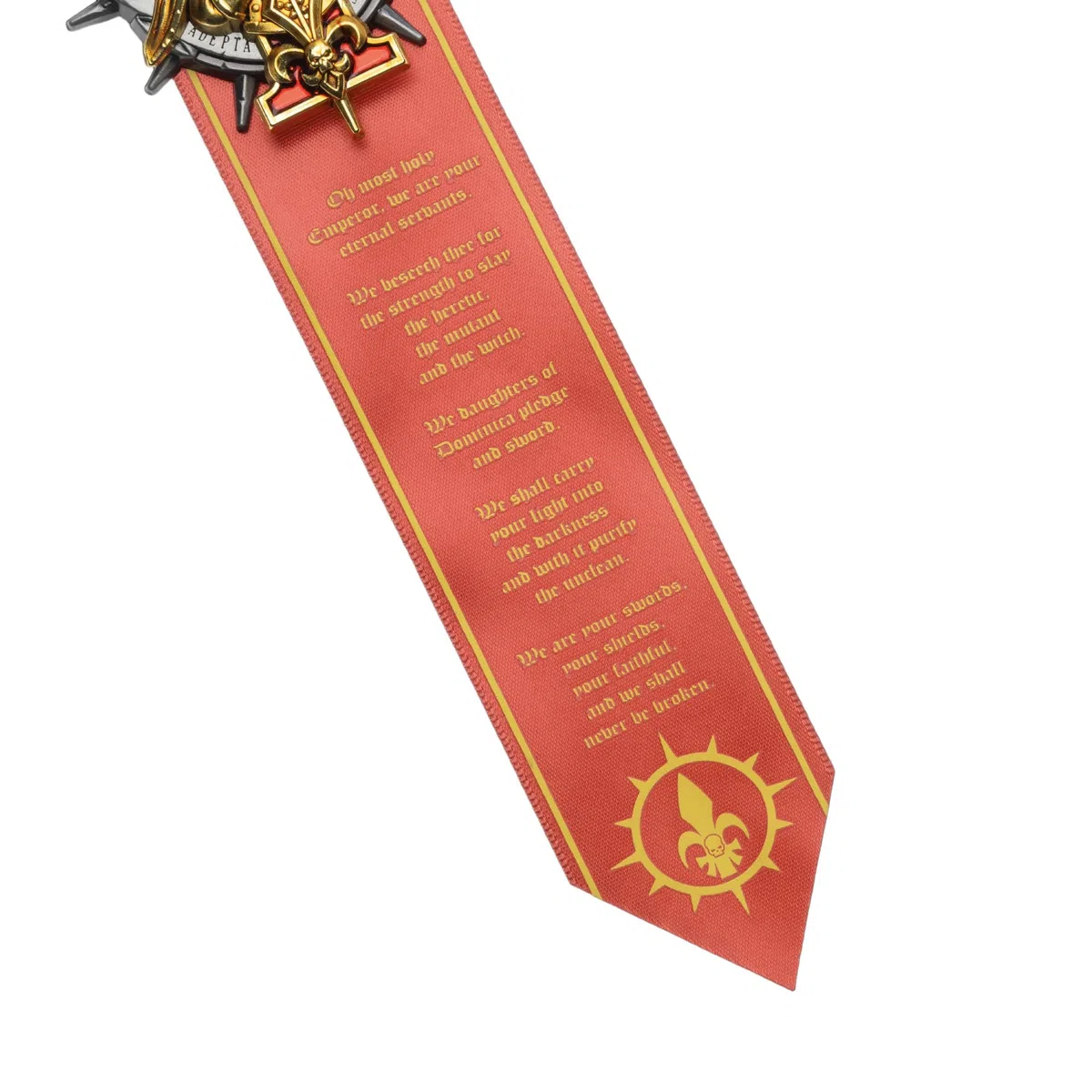 Starforged Warhammer 40K Adepta Sororitas distintivo d'onore della rosa dell'imperatore sigillo distintivo