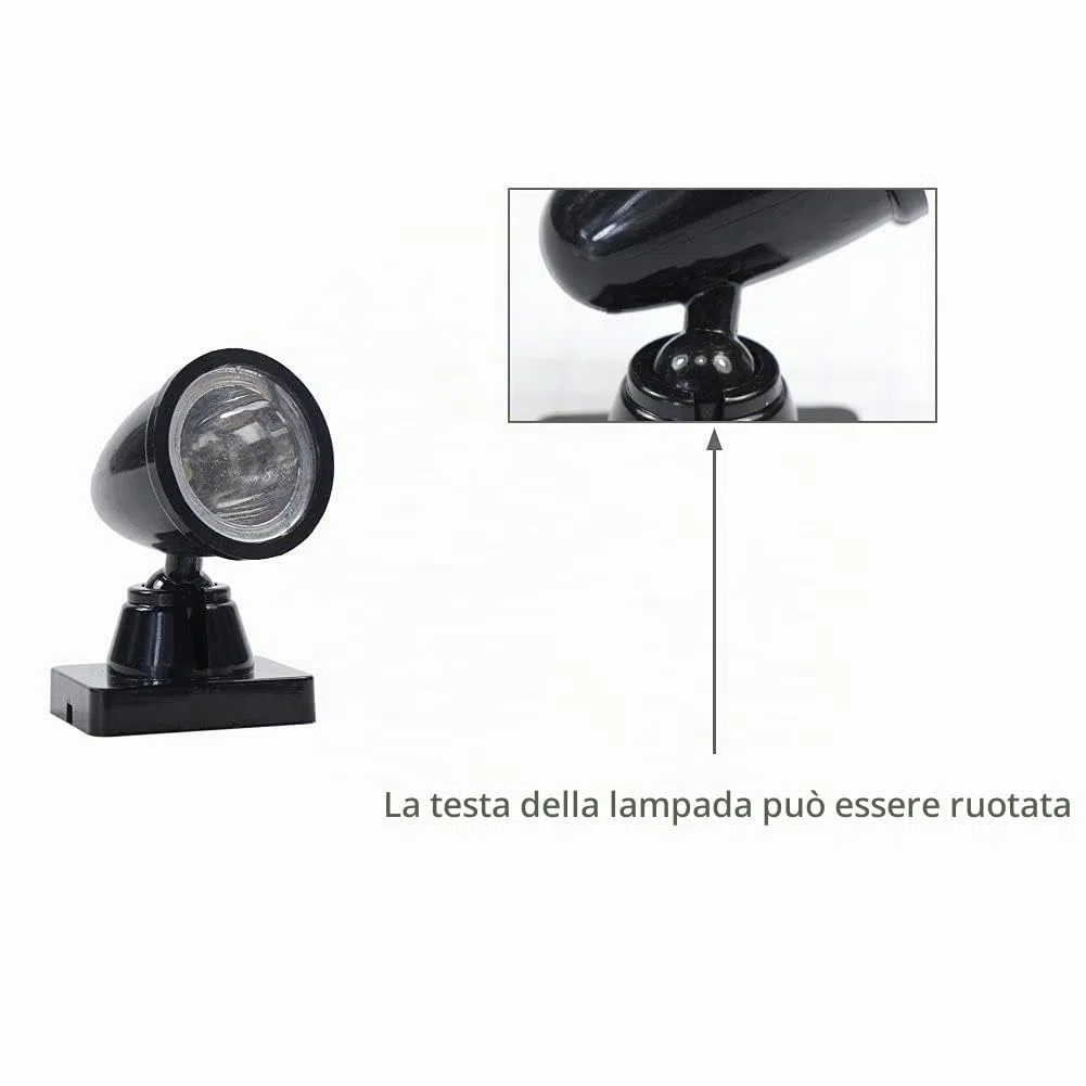 Evemodel LYC18 10 pz Modello Ferroviario Natale Lampada Post Luci di Inondazione O Scala LED NUOVO
