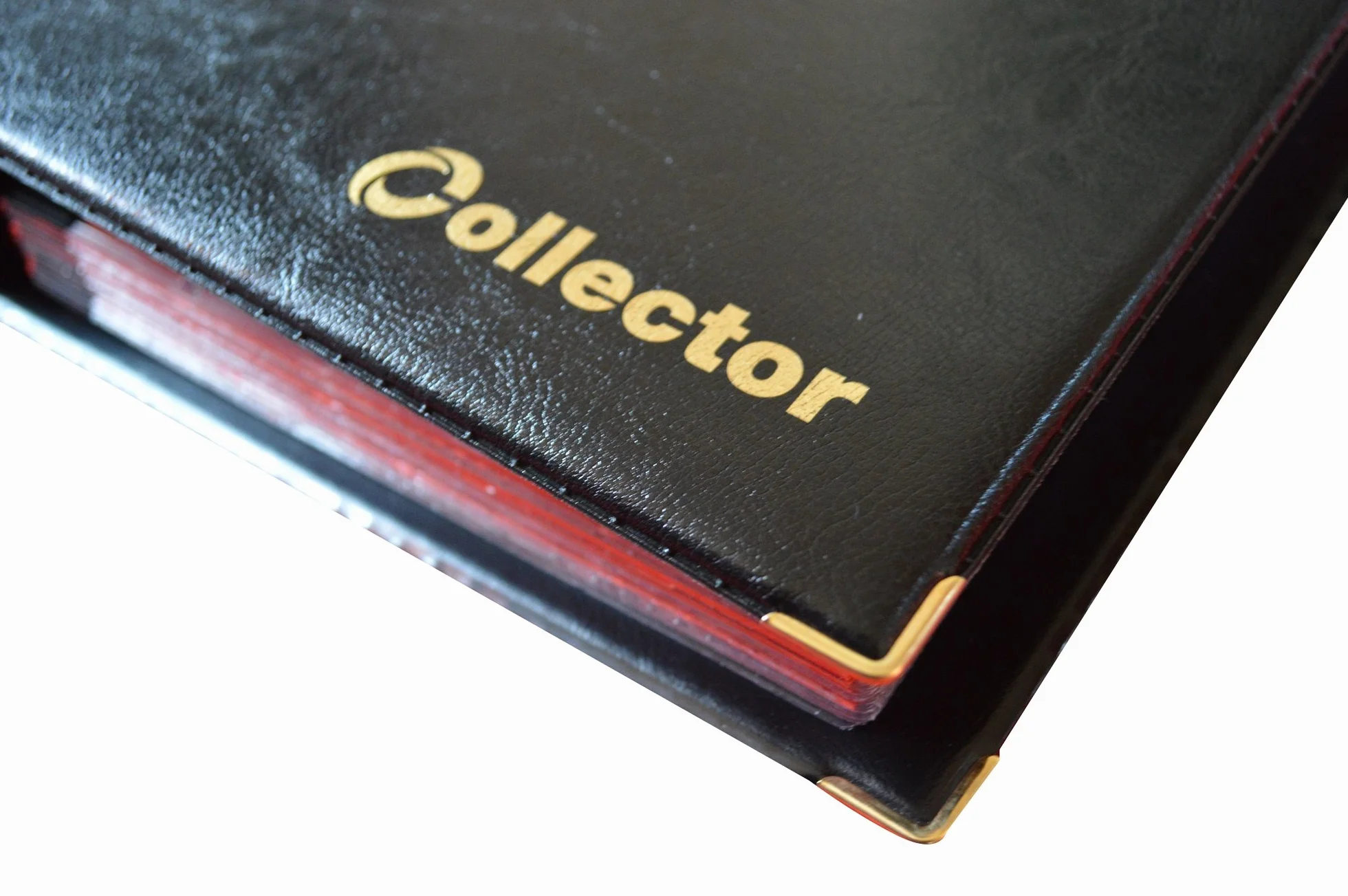 COLLECTOR Album di Monete da Collezione, per Monete di Medie Dimensioni €1 €2 - con Diverse Pagine munite di divisori con Elenco Album per 200 Monete Nero