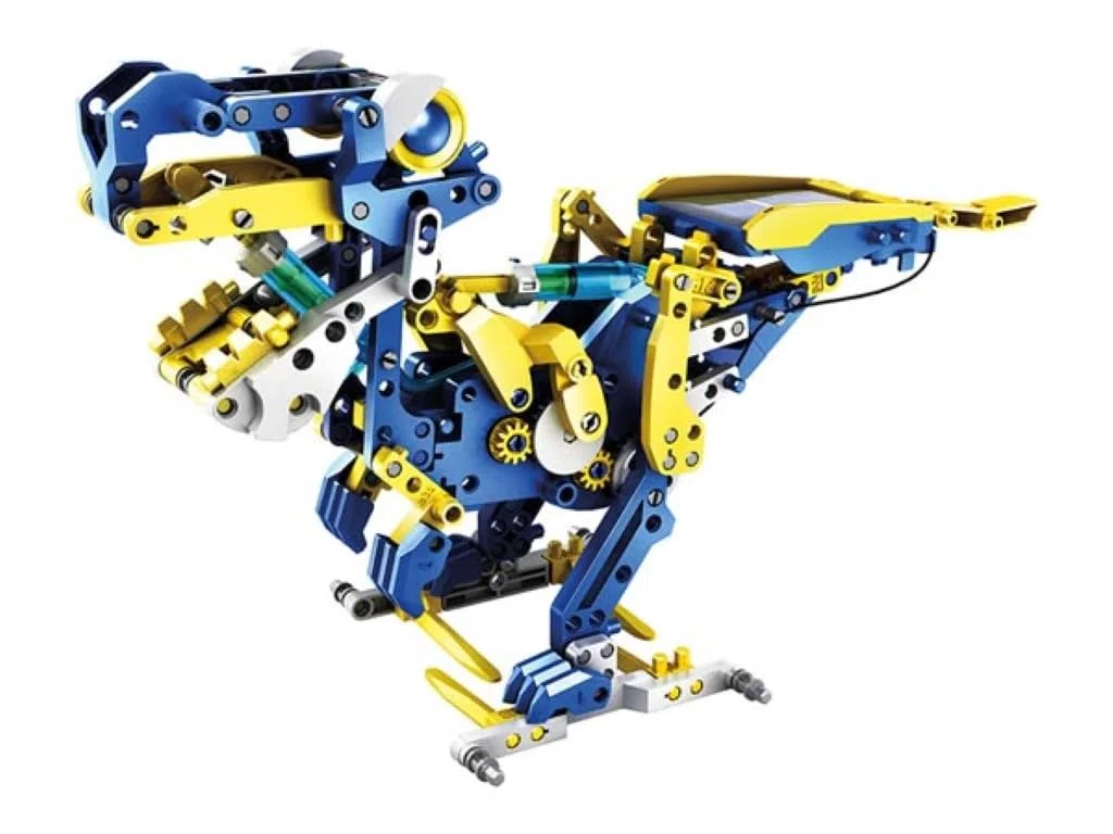 Velleman Kit robot a energia solare e acqua 12 in 1, costruisci 12 modelli funzionanti con alimentazione idraulica, giocattolo educativo STEM per ragazzi e adulti senza batterie
