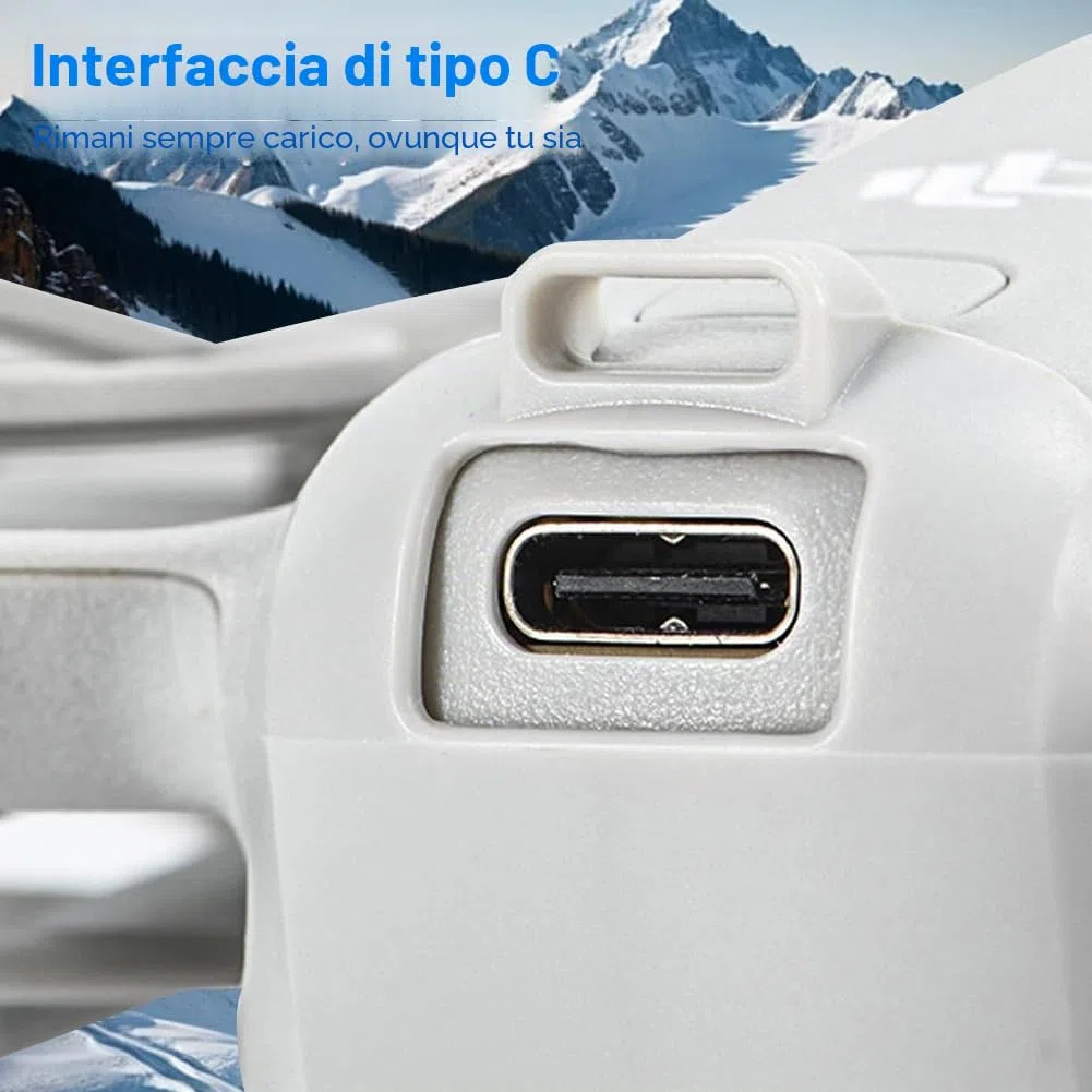 DJI Neo Accessori - Supporto luce notturna a LED, regolazione perfetta, altezza regolabile, batteria ricaricabile, facile montaggio, ideale per voli notturni e atterraggi sicuri