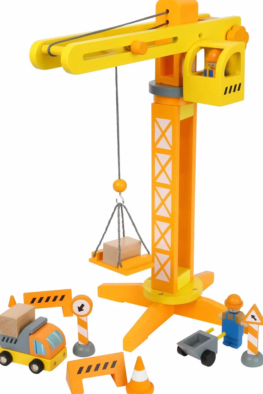 Small Foot Gru da Cantiere con Accessori