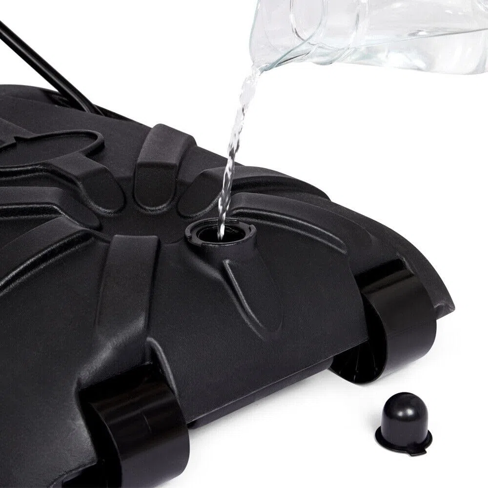 tabellone da basket di alta qualità e sistema di rete per bambini, telaio in acciaio massiccio ultra resistente da 38,1 cm, montaggio a parete o portatile, regolabile in altezza, palo imbottito