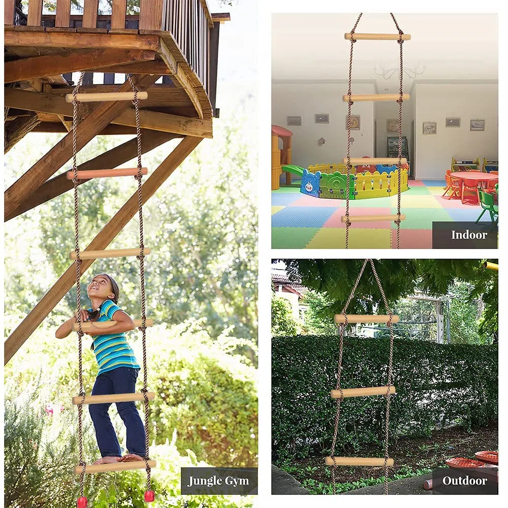 Scala di corda per arrampicata all' aperto, per Bambini