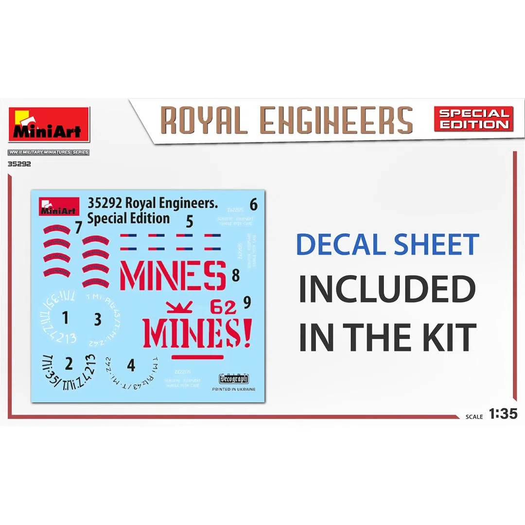 Miniart - 35292 1:35 Royal Engineers (Spec Edit)