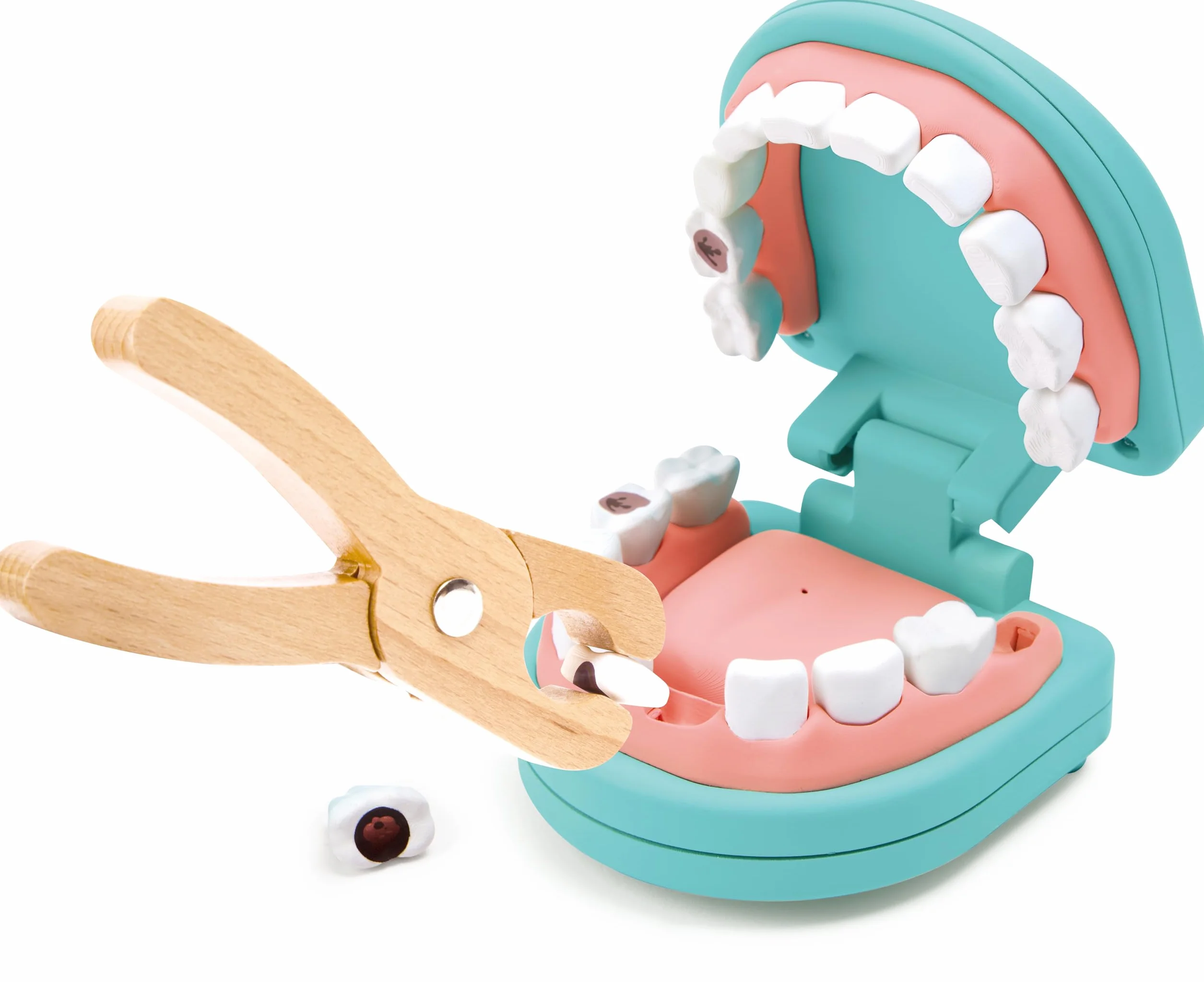 Hape Kit Dentista, Set da Gioco di Ruolo per Bambini, Gioco educativo con Strumenti realistici