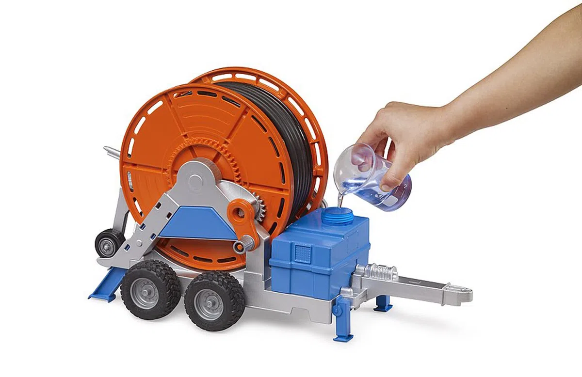 bruder 02034 - Rimorchio per irrigazione, Veicoli, Rimorchi, Agricoltura, Giocattoli da 4+ anni