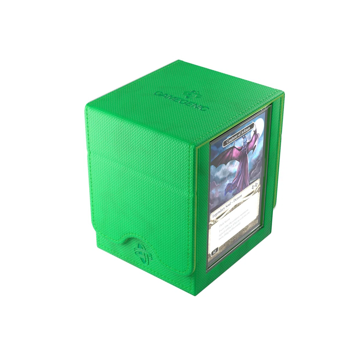 Gamegenic | Squire Plus 100+ XL Convertible Green Commander Deck Box | Porta carte