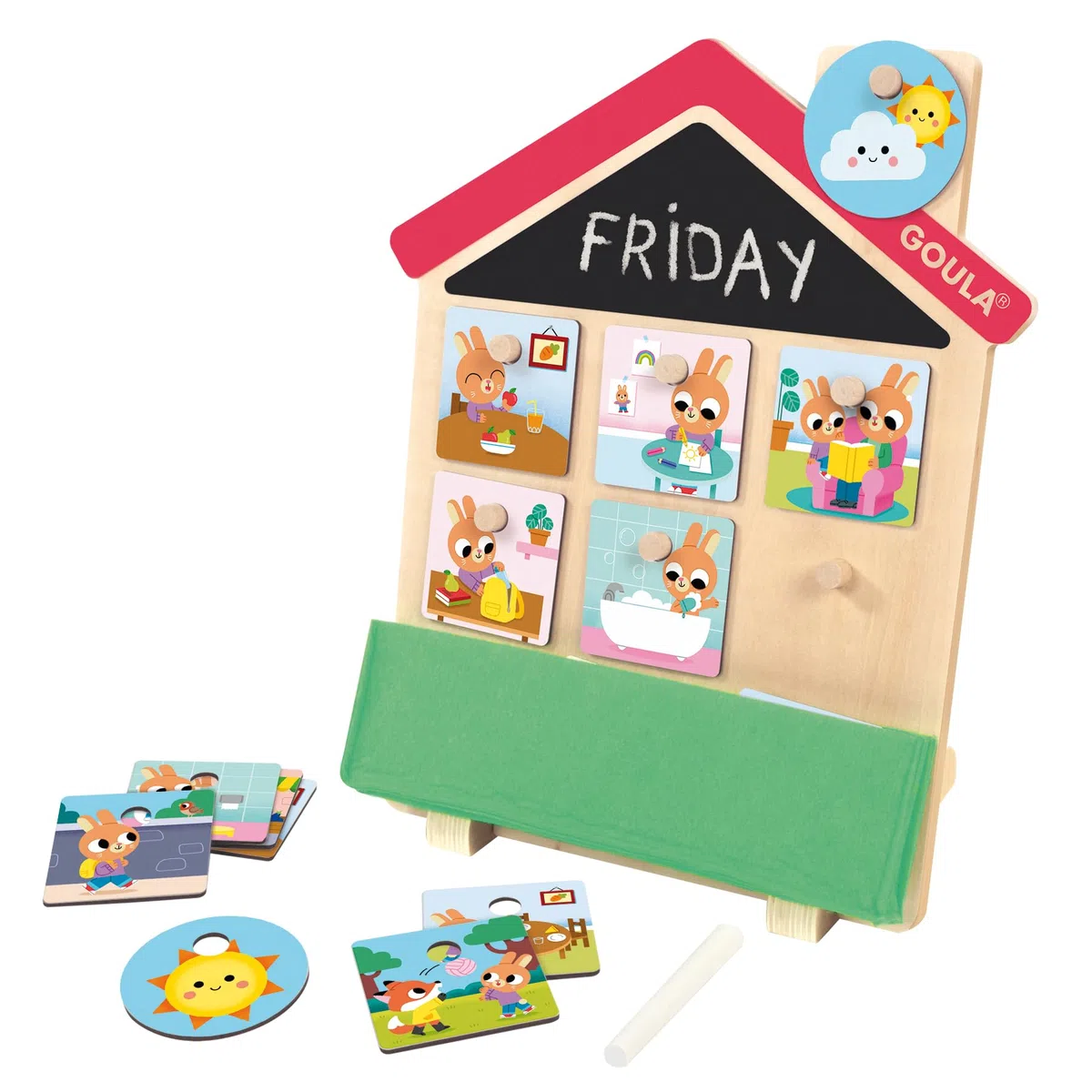 Jumbo Goula - Routine giornaliere, Materiale didattico Bambini +2 Anni