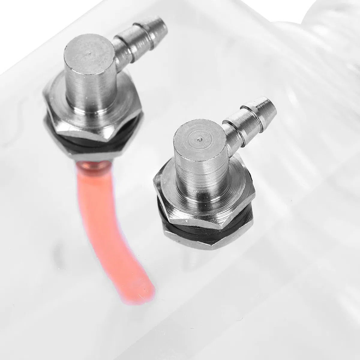 Serbatoio Carburante RC, Serbatoio Carburante Benzina Motore RC Accessori Modello Telecomandato Aereo Telecomandato, 260-1500ml Ingresso 4,5 Mm Uscita 5 Mm Serbatoio Carburante in Plastica(300 ml)