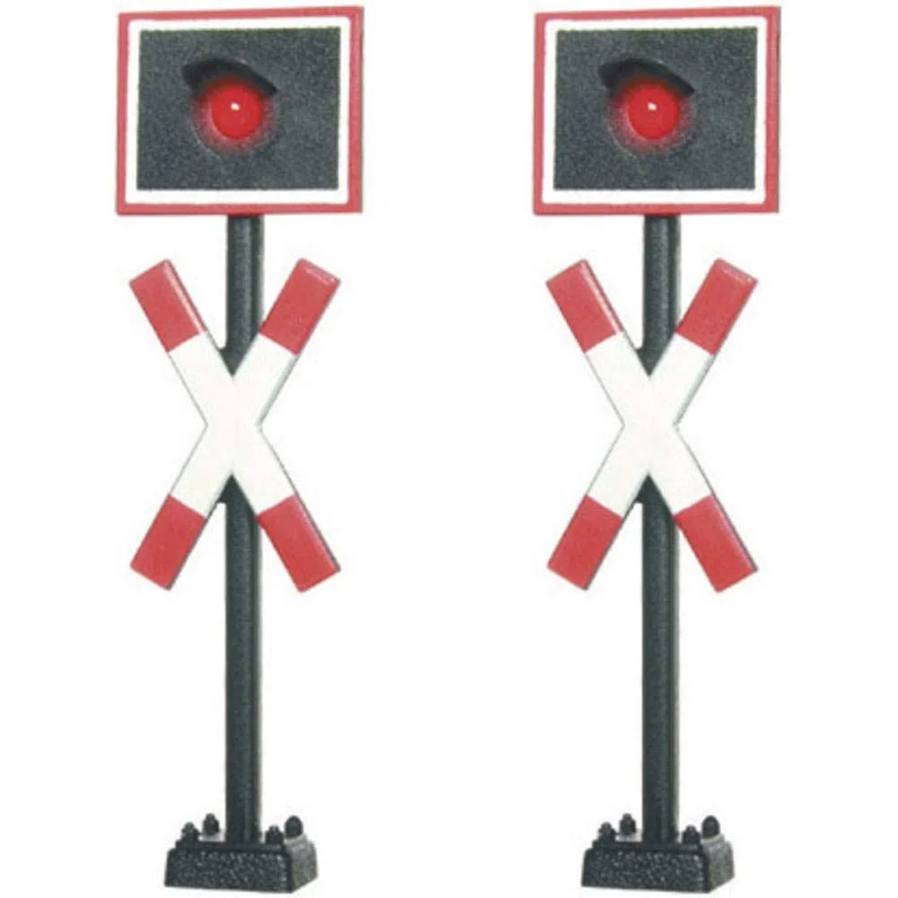 Viessmann 5058 - Modellismo Ferroviario, Croci di sant'Andrea H0, 360 mm, 2 Pezzi